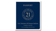 Passport Save The Date Magnet