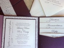 Pocketfold invitation set